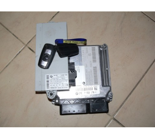 BMW E90 E91 E87 компьютер комплект CAS2 N46 7552178