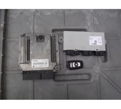 Компьютер двигателя CAS ключ BMW F25 X3 3.0 D 8518479