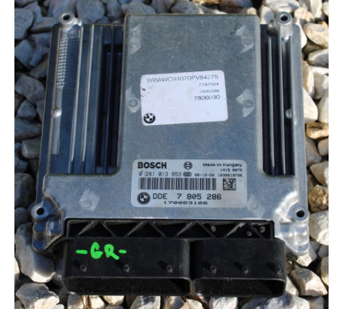 BMW E90 КОМПЬЮТЕР ДВИГАТЕЛЯ 7805286 0281013853