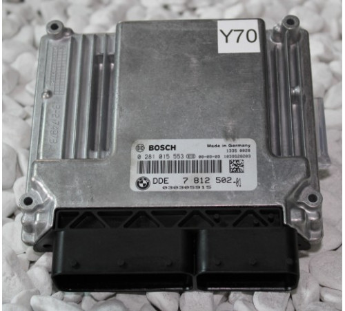 E81 E87 КОМПЬЮТЕР ДВИГАТЕЛЯ 123D 7812502 0281015553