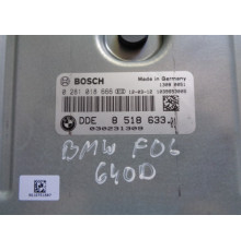Компьютер двигателя BMW F06 640d 0281018666