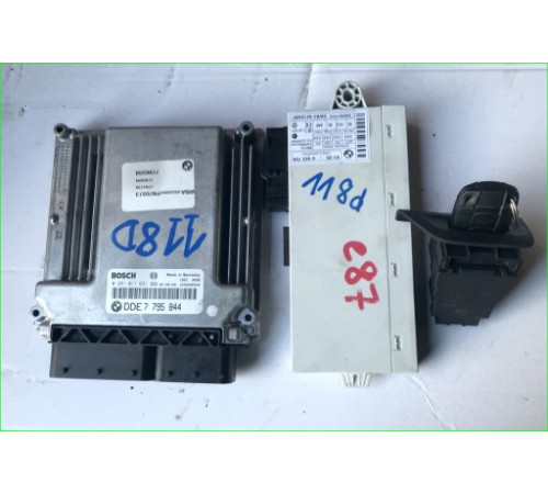 Комплект компьютера DME 7795844 7796558 BMW E87 E90