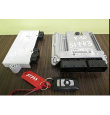 BMW 5 F10 N57N 3.0 D компьютер CAS4 ключ 0281019495