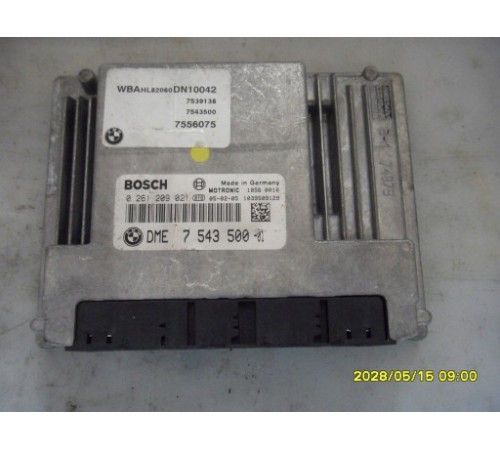 BMW E65 4,8 V8 компьютер драйвер 7543500