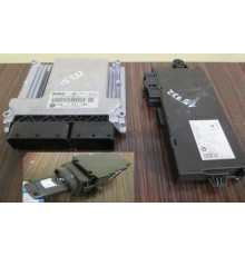 BMW 5 E60 N47 2.0 D компьютер CAS3 ключ 0281015043