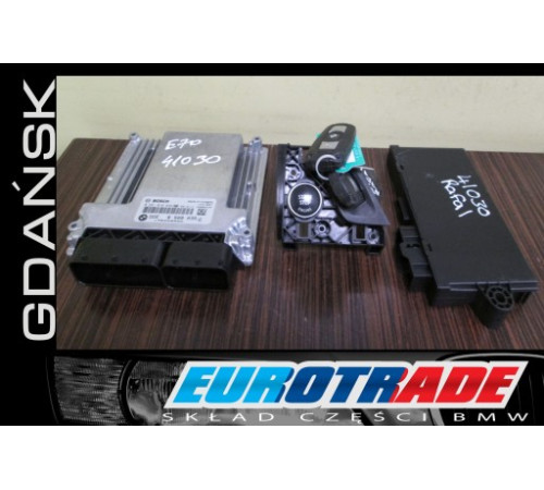 BMW X5 E70 3.0 D компьютер CAS ключ 0281016639