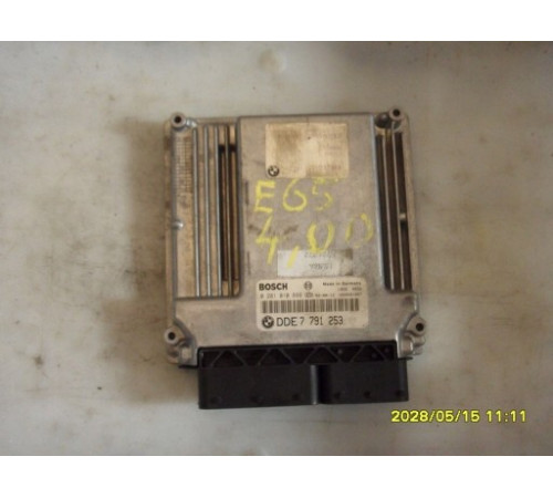 BMW e65 4.0 d dde7791253 компьютер двигателя