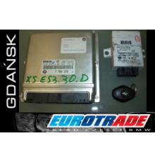 BMW X5 E53 3.0 D компьютер двигателя EWS 0281010314