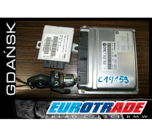 BMW X5 E53 4.6 is компьютер двигателя EWS 0261207106