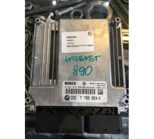 BMW E87 E90 ДРАЙВЕР ДВИГАТЕЛЯ 7799854 0281012880