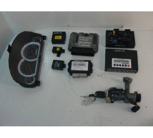 CHEVROLET CAPTIVA 2.0 VCDI КОМПЬЮТЕР КОМПЛЕКТ 9685877