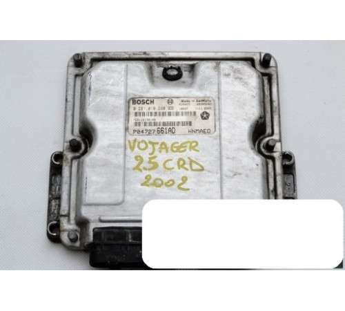 компьютер CHRYSLER VOYAGER 2.5 CRD 0281010290
