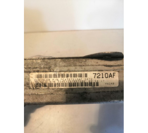 КОМПЬЮТЕР CHRYSLER VOYAGER 2.0 P04727210AF
