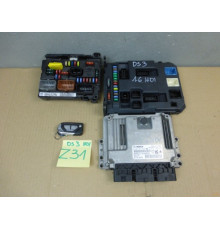 компьютер BSI комплект CITROEN DS3 1.6 HDI 9666951980