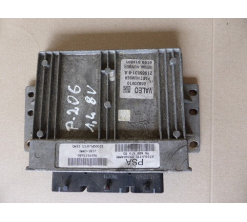 CITROEN PEUGEOT 1.4 B КОМПЬЮТЕР ДВИГАТЕЛЯ 9660061080