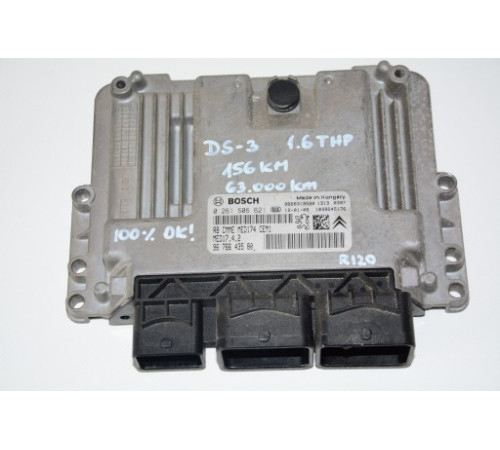 КОМПЬЮТЕР ДВИГАТЕЛЯ 9676643580 CITROEN DS3 1,6 THP