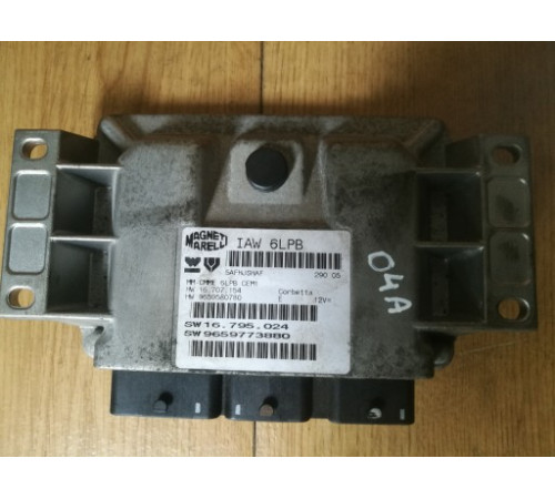 КОМПЬЮТЕР CITROEN IAW6LPB 16.795.024 9659773880
