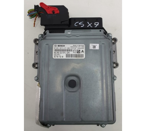 Компьютер двигателя CITROEN C5 III X7 HDI 9675073280