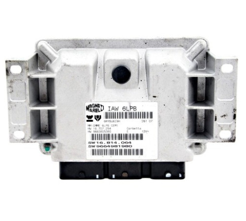 Компьютер двигателя CITROEN C4 PICASSO 1.8 16V