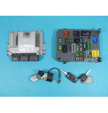 Компьютер комплект 9805947680 CITROEN C4 II 1.6 HDI