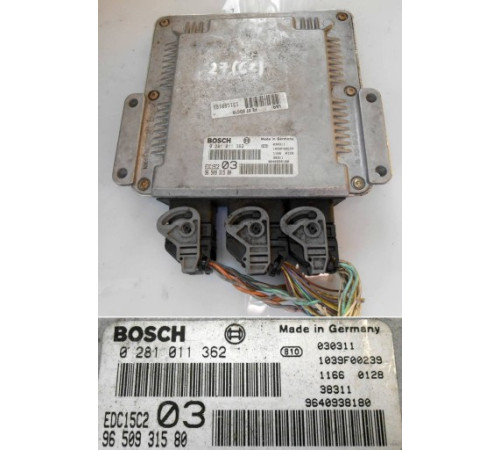 CITROEN C5 2,2 HDI КОМПЬЮТЕР 0281011362 9650931580