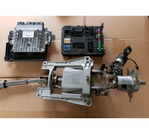 CITROEN C5 III 2.0 HDI комплект водителя BSI ключ