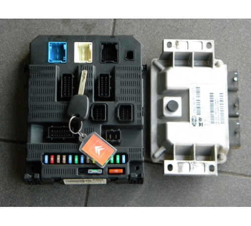 Citroen C3 207 1,4 и компьютер комплект IAW6LPC.101