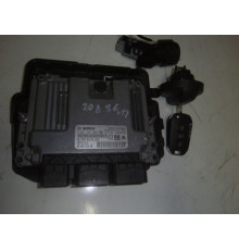 ПЕЖО СИТРОЕН 1.6 VTI КОМПЬЮТЕР + КЛЮЧ 0261S07906