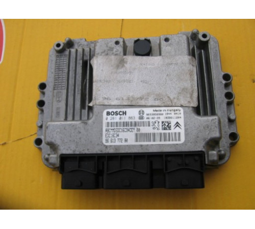 Компьютер 0281011863 Citroen C4 Peugeot 307 1.6 Hdi