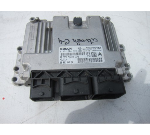 Компьютер двигателя CITROEN C4 PICASSO 9666104280