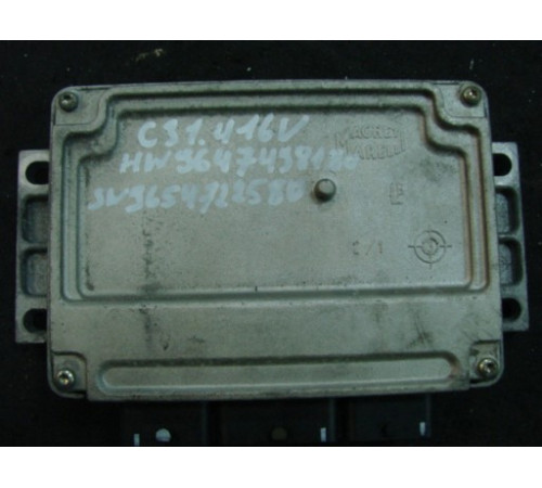CITROEN C3 1.4 16V компьютер двигателя 9647498180