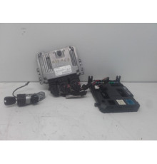 DS3 1.6 16 VTI BSI ключ зажигания комплект компьютера 2010