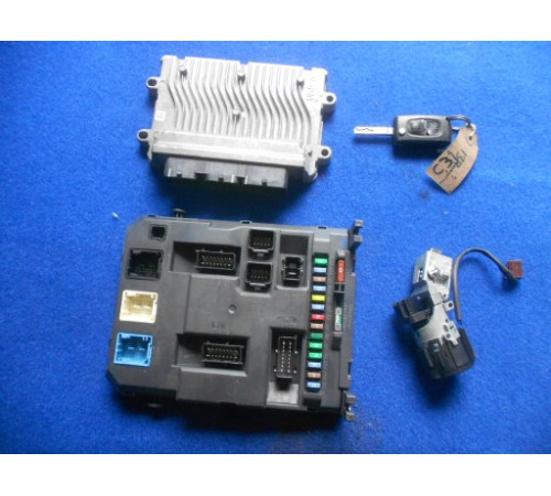 Компьютер BSI замок зажигания CITROEN C3 II 9666591380