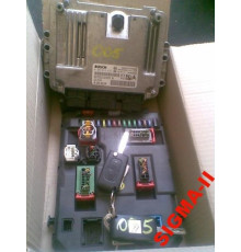 CITROEN C3 DS3 компьютер BSI EDC16C34 9664843780