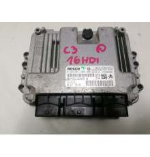 CITROEN C3 1.6 HDI компьютер двигателя 0281011965