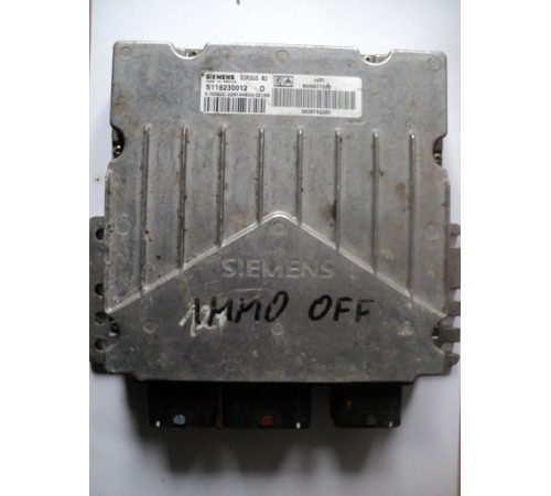 S118230012D компьютер двигателя CITROEN C5 2.0 HDI