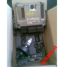 CITROEN PEUGEOT КОМПЬЮТЕР BSI 0261S05190 9666320880