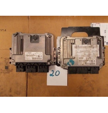 CITROEN PEUGEOT КОМПЬЮТЕР 0281014729 9665674480