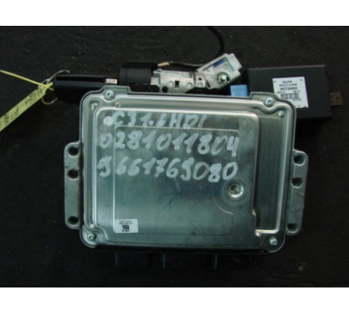 CITROEN C3 LIFT 1.6 HDI компьютер 0281011804
