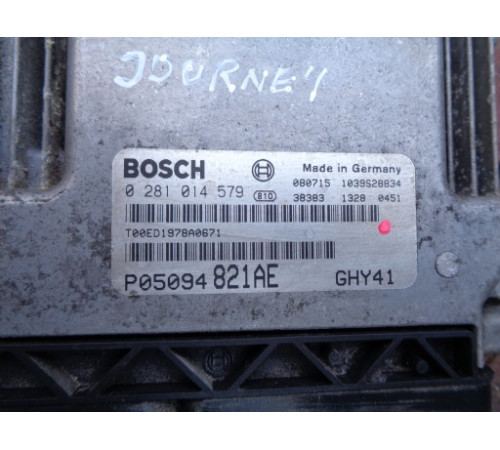 КОМПЬЮТЕР ДВИГАТЕЛЯ DODGE JOURNEY CRD 0281014579