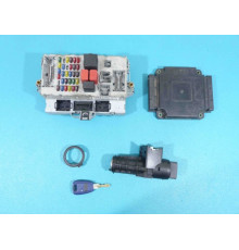 КОМПЛЕКТ КОМПЬЮТЕРА FIAT PUNTO II 46791884 1.8 16V HGT