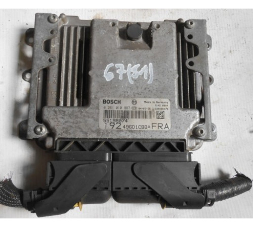 FIAT STILO 1,9 JTD КОМПЬЮТЕР 0281010987 55198074