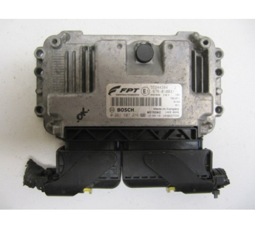 Компьютер двигателя 55204858 Fiat Doblo