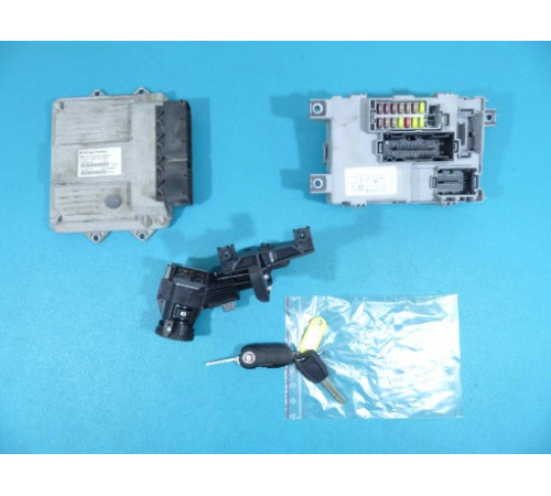 КОМПЛЕКТ КОМПЬЮТЕРА FIAT PUNTO EVO 51904062 1.3 JTD