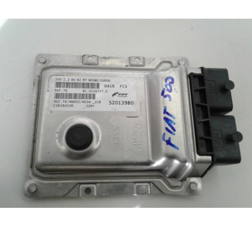 Компьютер драйвер двигателя 52013980 Fiat 500