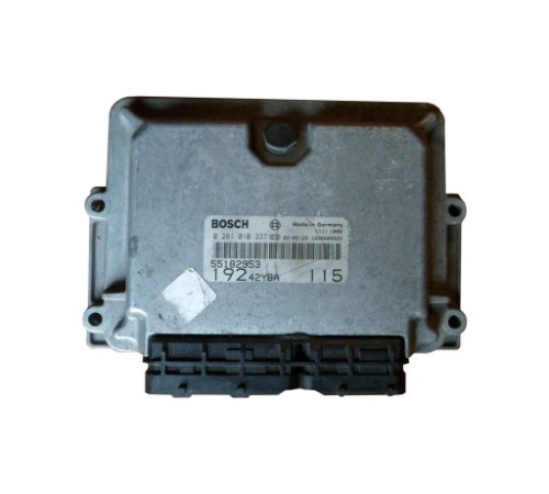 Компьютер Fiat Stilo 1.9 55186542 0281010337 обнуление