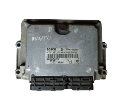 Компьютер Fiat Punto 1.9 46789433 0281001955 обнуление