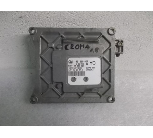 КОМПЬЮТЕР ДВИГАТЕЛЯ CROMA 1.8 16V 55555807YC 5WK9411