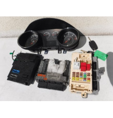 КОМПЬЮТЕР КОМПЛЕКТ FIAT BRAVO II 1.9 JTD 0281013577