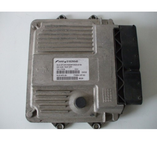 FIAT 500 КОМПЬЮТЕР 51829540 MJD6F3.B1 + старый PIN